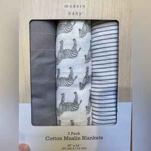 Modern Baby Muslin Blankets
